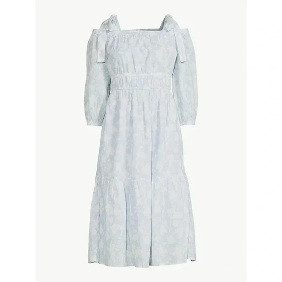 Free Assembly Blue Dress - Picture 3 of 10